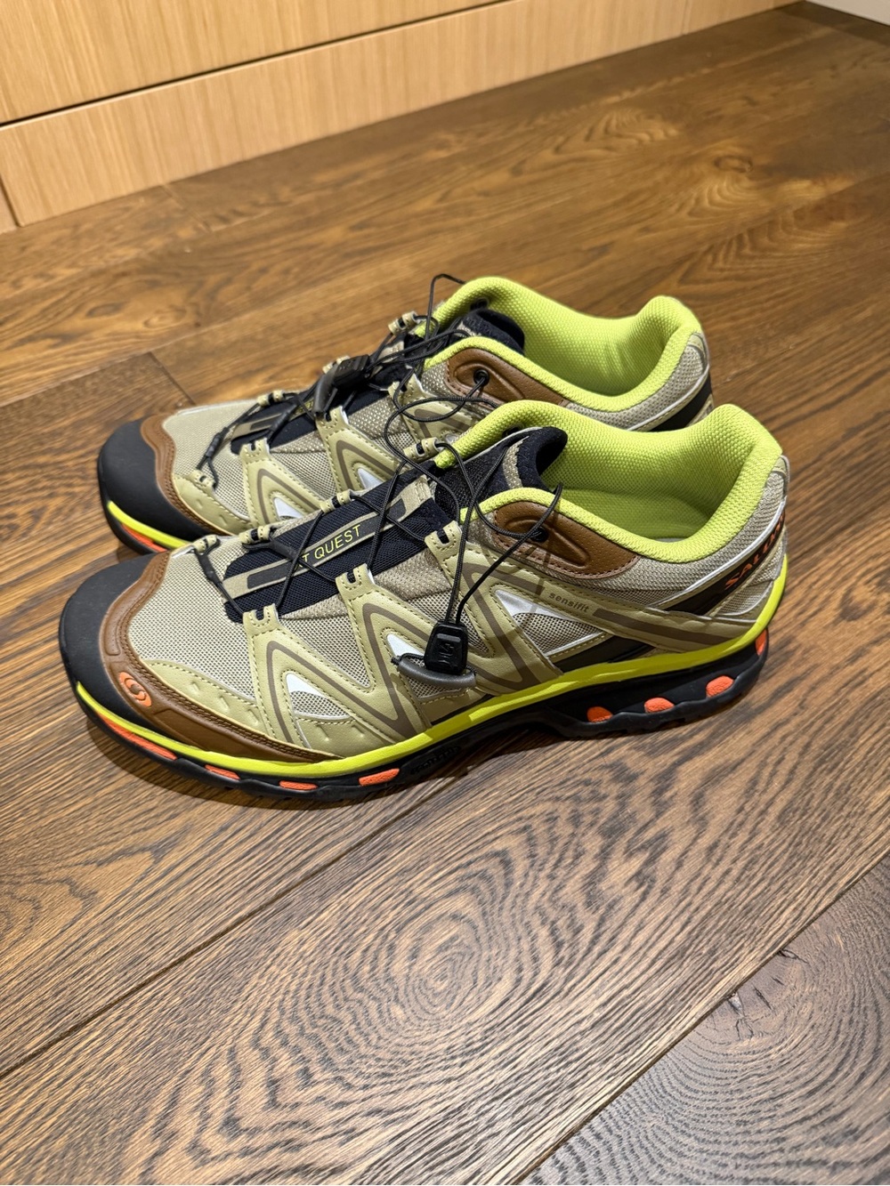 Salomon XT Quest Sneakers in Olive - M10.5